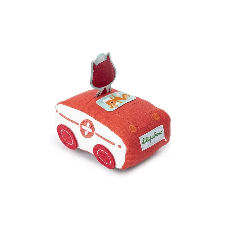 Pullback ambulance - de vos de Lilliputiens en Alice – photo du produit 3 sur 5