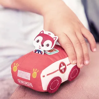Pullback ambulance - de vos de Lilliputiens en Alice – photo du produit 4 sur 5