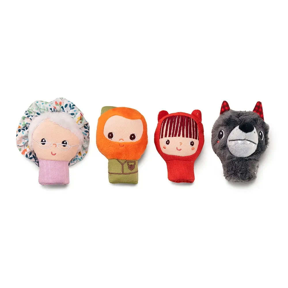 Marionnettes à Doigts Du Petit Chaperon Rouge de Lilliputiens – photo du produit