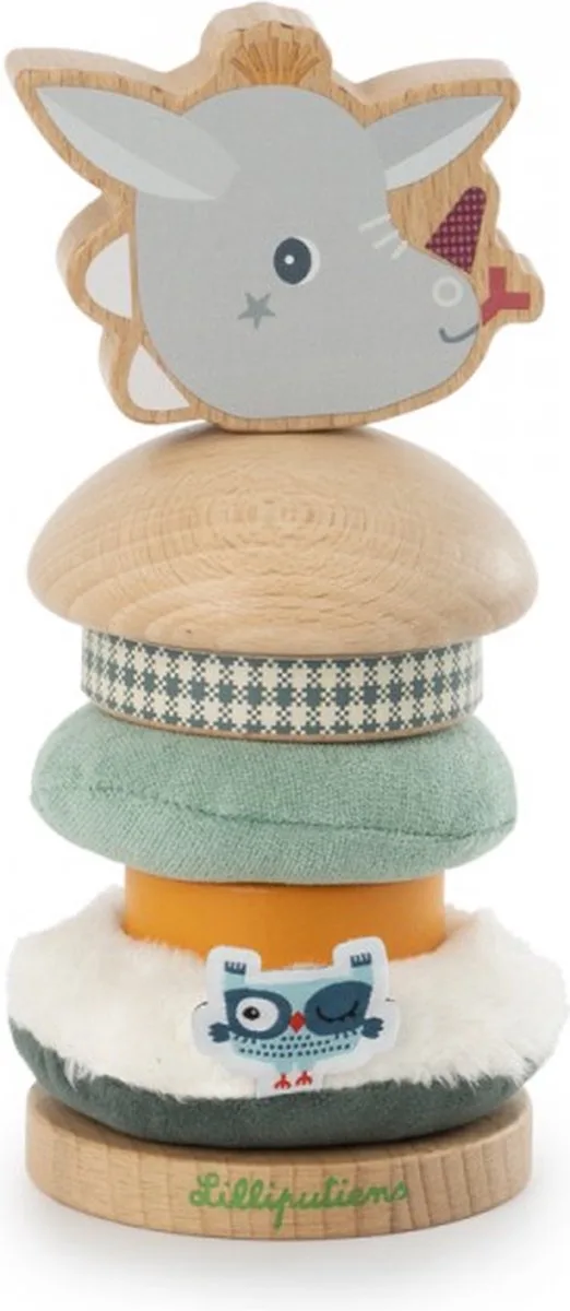 Stapelpiramide - Joe de draak by Lilliputiens in Joe Het Draakje – product photo