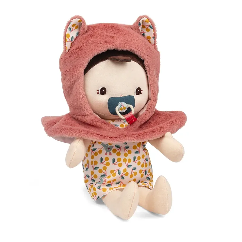 Stoffen pop met draagzak by Lilliputiens in Jeanne – product photo 4 of 6