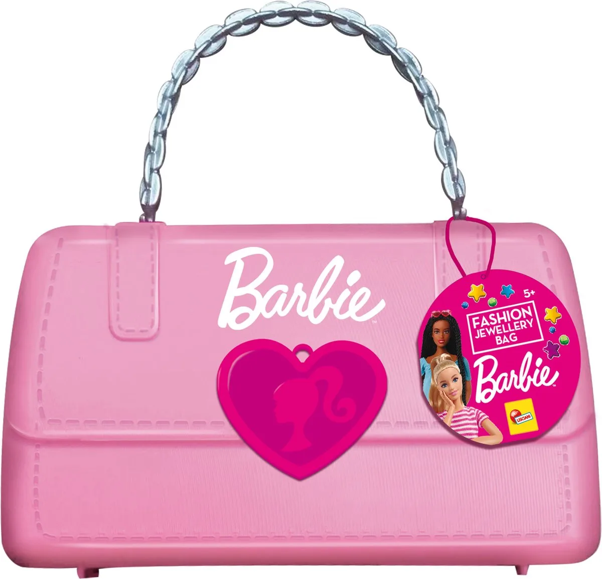 Barbie - mode sieraden doosje van Lisciani in Roze – productfoto