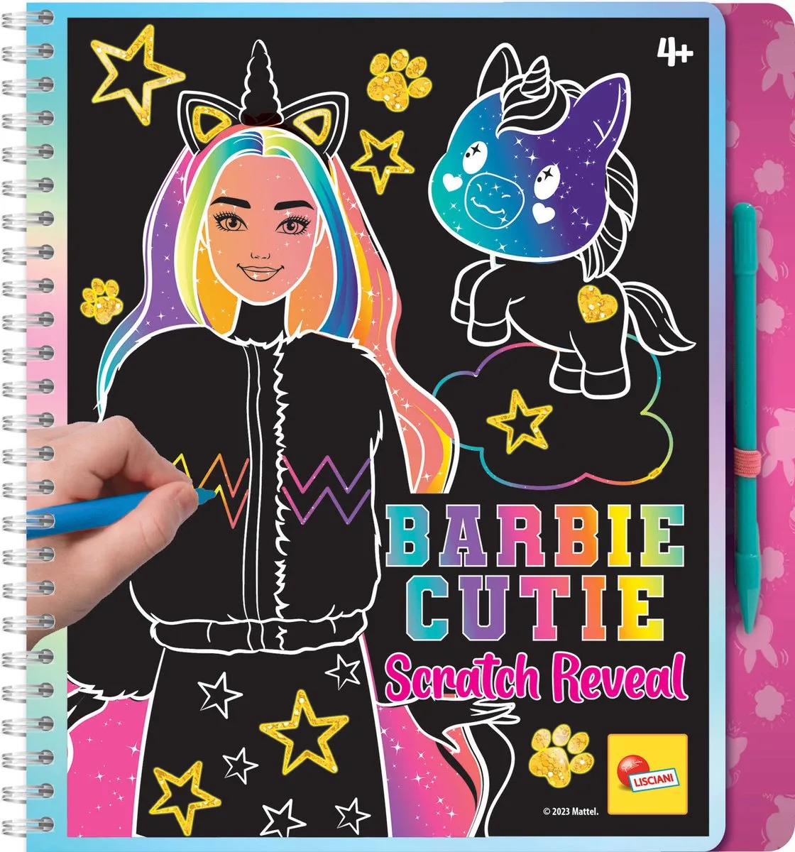 Barbie - Scratchboek - Cutie van Lisciani in Meerkleurig – productfoto