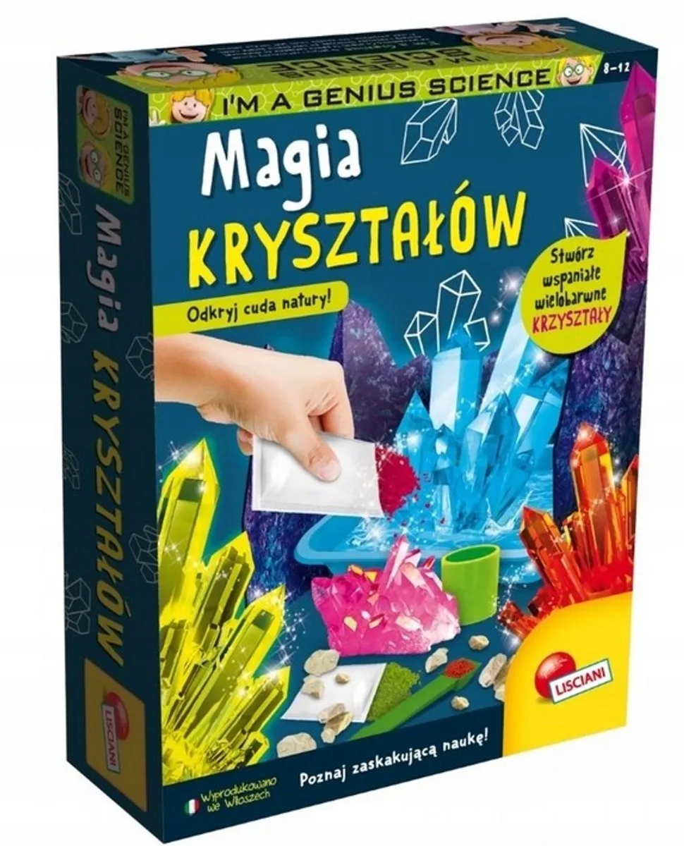 In Genius Magische Kristallen Wetenschapskit 8+ von Lisciani in Mehrfarbig – Produktfoto