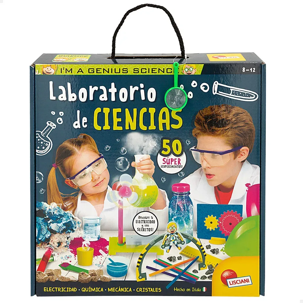 Laboratorium Met 50 Wetenschappelijke Experimenten Ik Ben Een Genie de Lisciani – photo du produit