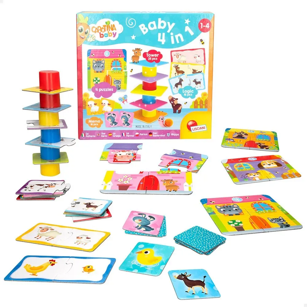 Lisciani 4-in-1 Carotina Baby fra Lisciani – produktbillede