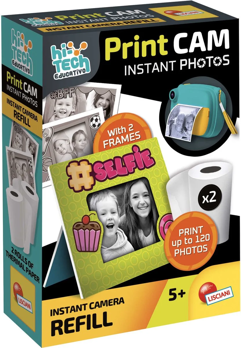 printcamera refill de Lisciani en Multicolore – photo du produit