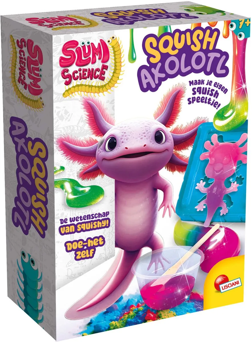Slumi - Squish axolotl von Lisciani in Axolotl NL – Produktfoto
