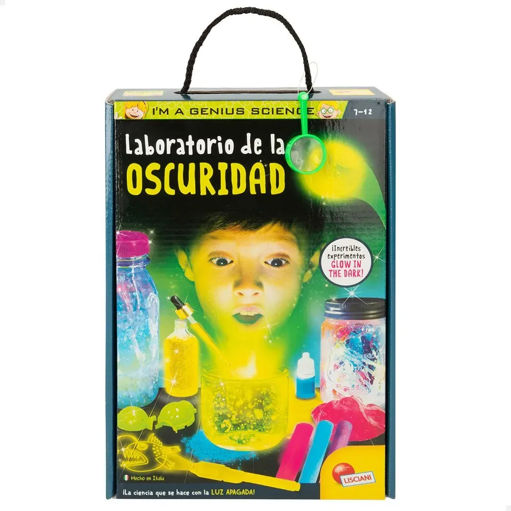 Laboratoire Scientifique Pour Enfants Phosphorescents Je Suis Un GÉnie de Lisciani – photo du produit