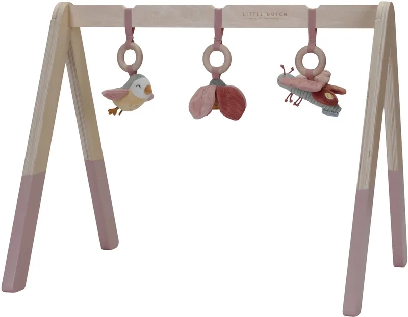 Babygym - Flowers & Butterflies von Little Dutch in Rosa – Produktfoto