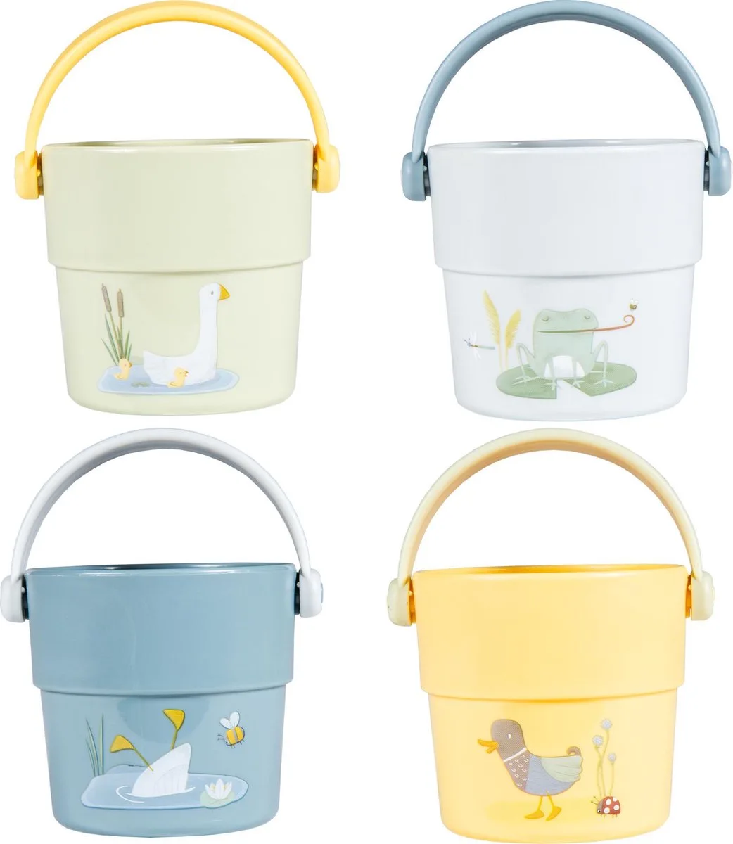 Badbekers Bademmertjes Gans Little Goose 4-delig van Little Dutch in Meerkleurig – productfoto