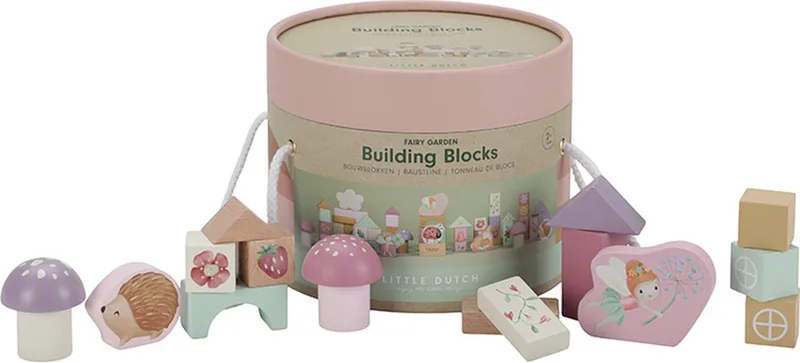 Bouwblokken - Fairy Garden FSC by Little Dutch in Multicolour – product photo