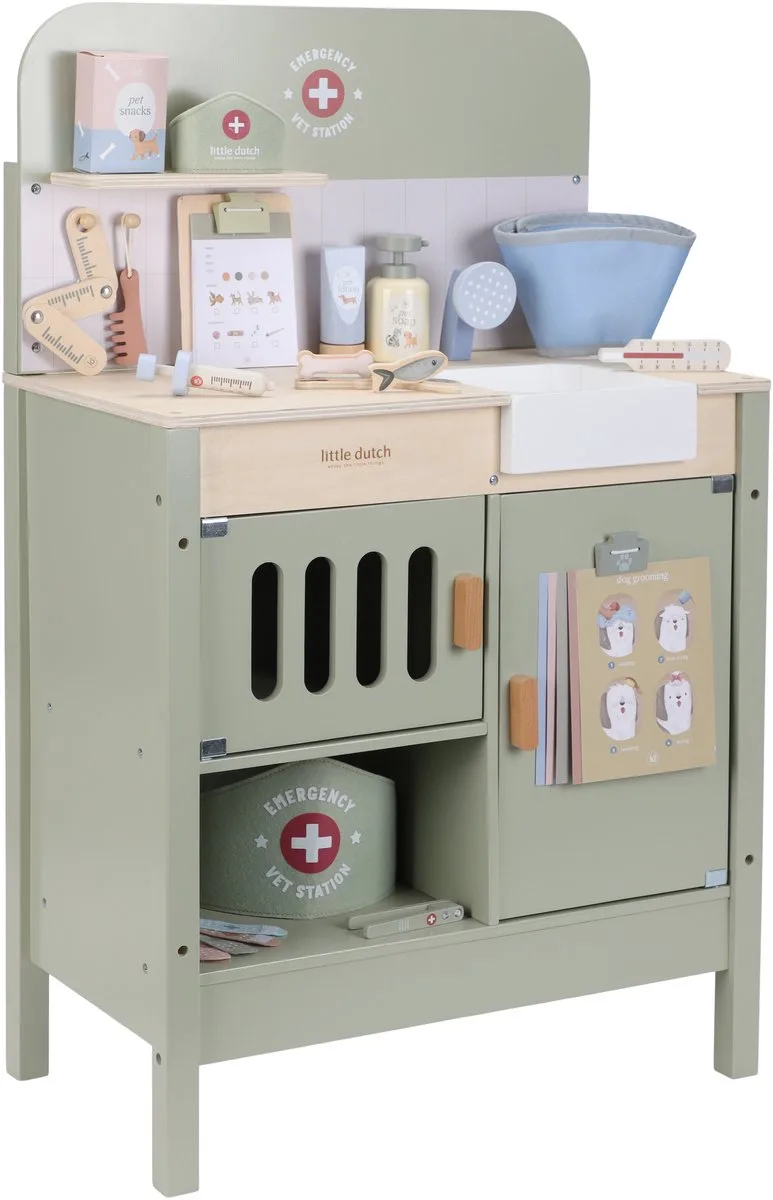 dierenartspraktijk - 22-delig FSC by Little Dutch in Multicolour – product photo