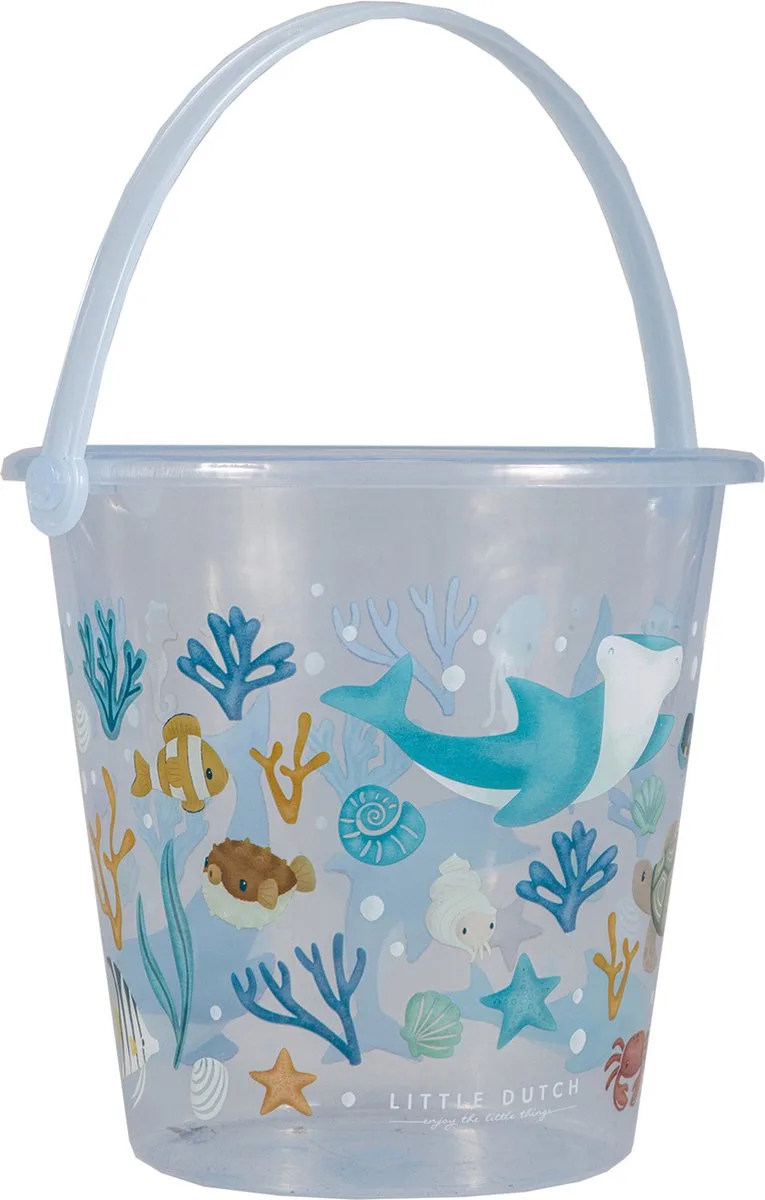 Emmer 19 cm Ocean Dreams by Little Dutch in Blue – product photo