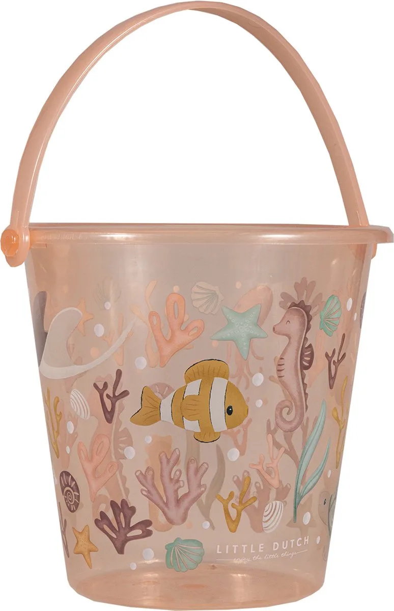 Emmer 19 cm Ocean Dreams van Little Dutch in Roze – productfoto