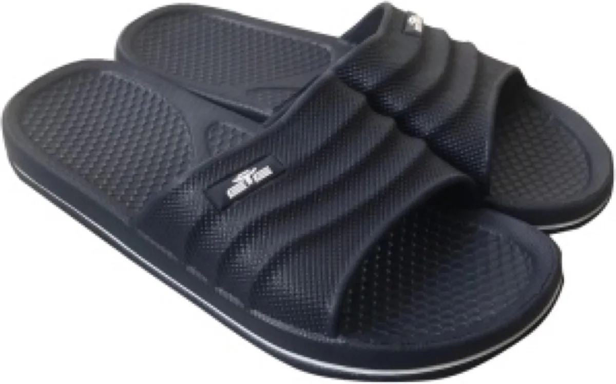 EYE badslippers, Navy blauw/wit, maat 36, WEES UNIEK ! van Little Dutch in Navy blauw – productfoto