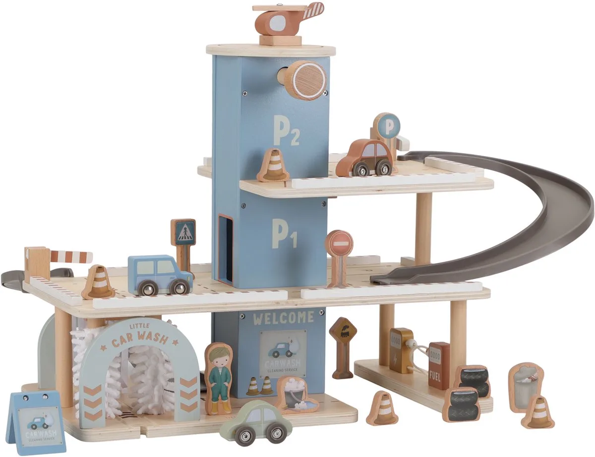 Garage – Hout de Little Dutch en Multicolore – photo du produit