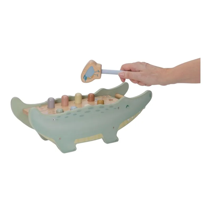 Hamerbank FSC - Safari Friends van Little Dutch in Groen – productfoto 2 van 4