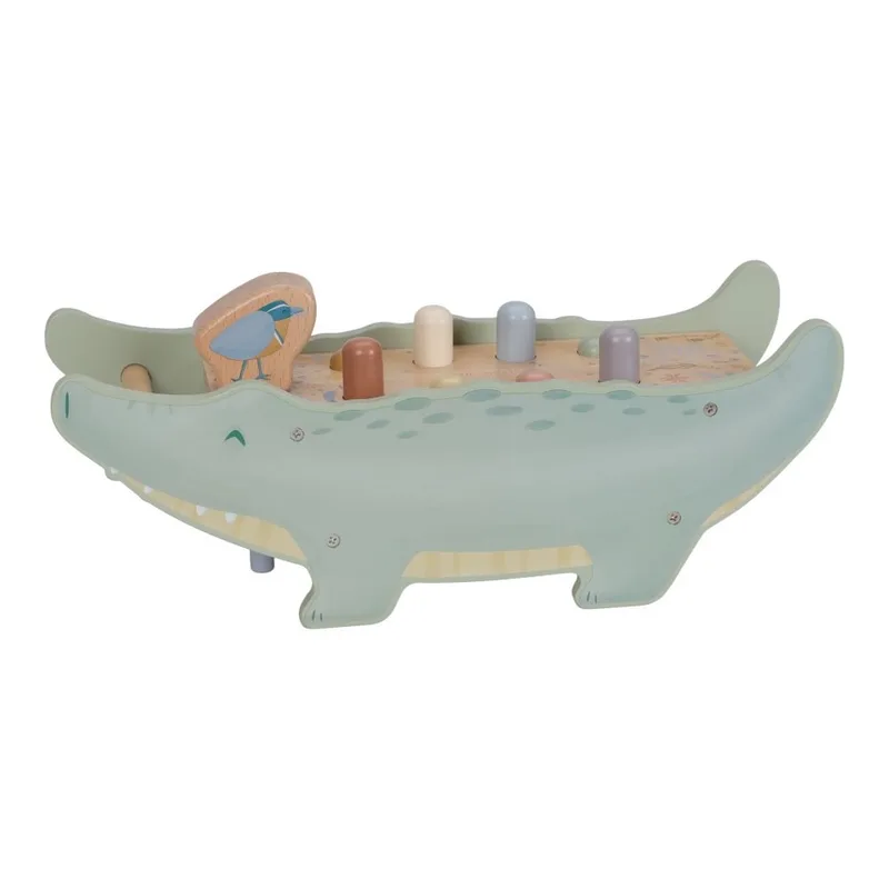 Hamerbank FSC - Safari Friends van Little Dutch in Groen – productfoto 3 van 4