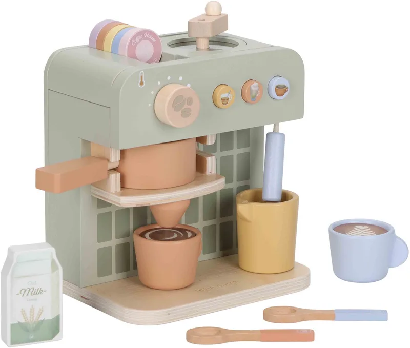 houten Koffiezetappparaat FSC by Little Dutch in Multicolour – product photo
