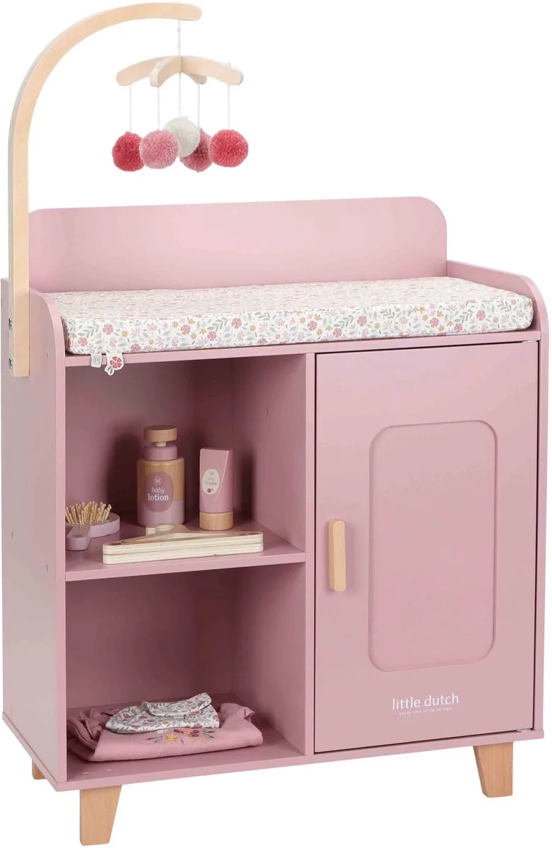 houten Poppencommode FSC de Little Dutch en Multicolore – photo du produit