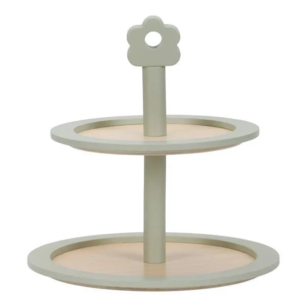 houten speelgoed etagère met gebak FSC - speelset. by Little Dutch in Multicolour – product photo 3 of 4