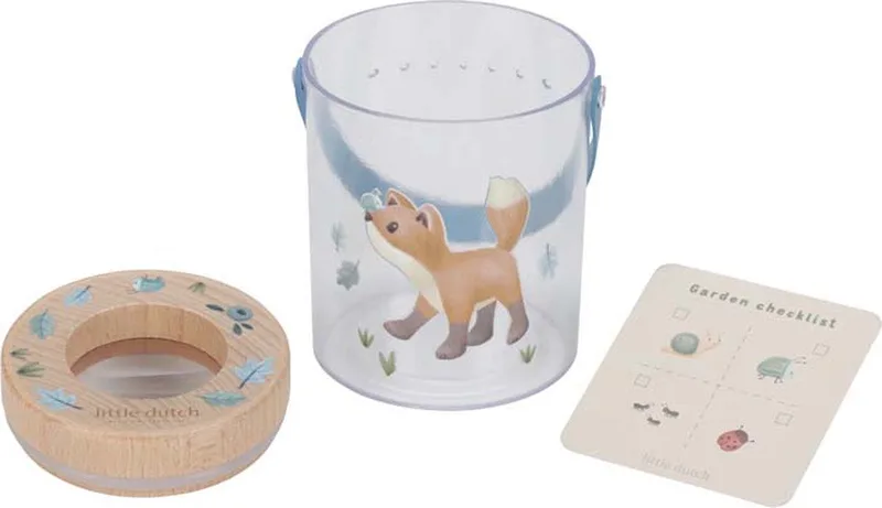 Insectenpotje - Forest Friends FSC van Little Dutch in Blauw – productfoto 2 van 4
