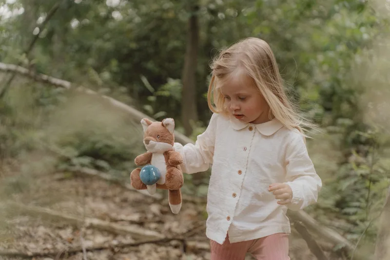 Knuffel Vos - Forest Friends by Little Dutch in Brown – product photo 4 of 4