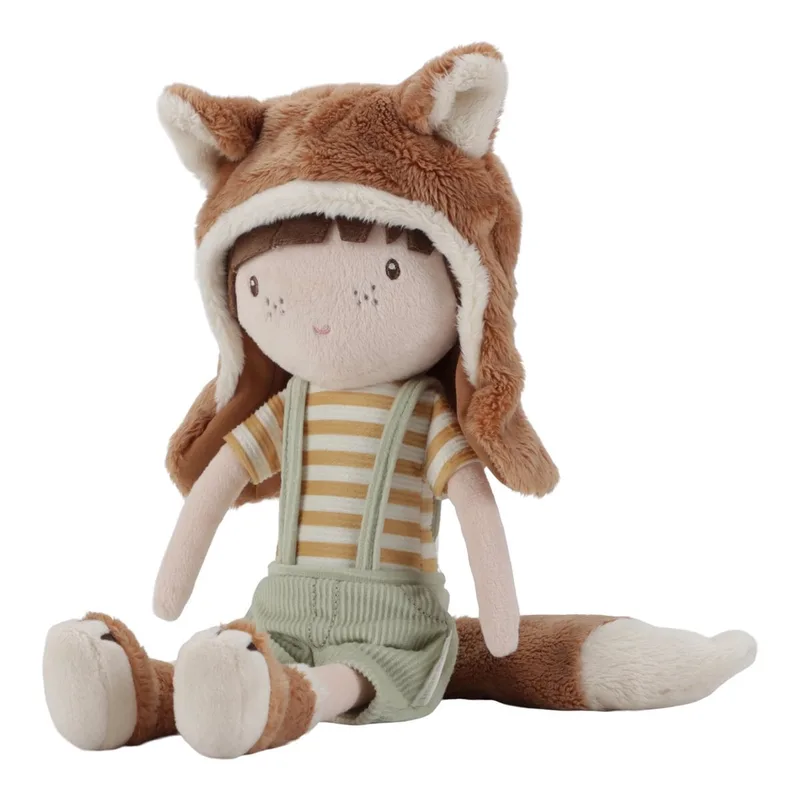 Knuffelpop Forest Friend Sam by Little Dutch in Brown – product photo 3 of 4