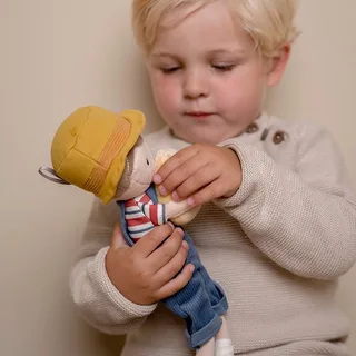 Knuffelpop Hollandse Jim - 35 cm by Little Dutch in Multicolour – product photo 4 of 4