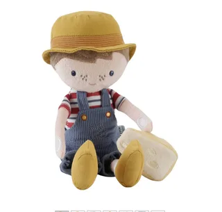 Knuffelpop Hollandse Jim - 35 cm by Little Dutch in Multicolour – product photo 2 of 4