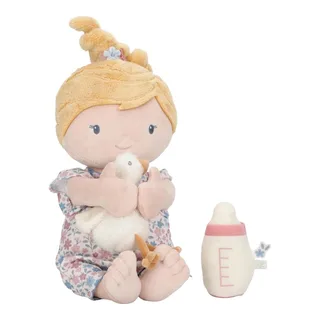 KnuffelPop Julia - 40 cm van Little Dutch in Blauw – productfoto 2 van 4