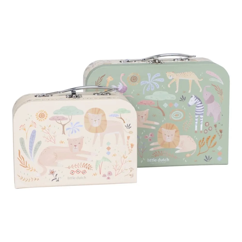 Kofferset Little Dutch Safari Friends Groen by Little Dutch – product photo