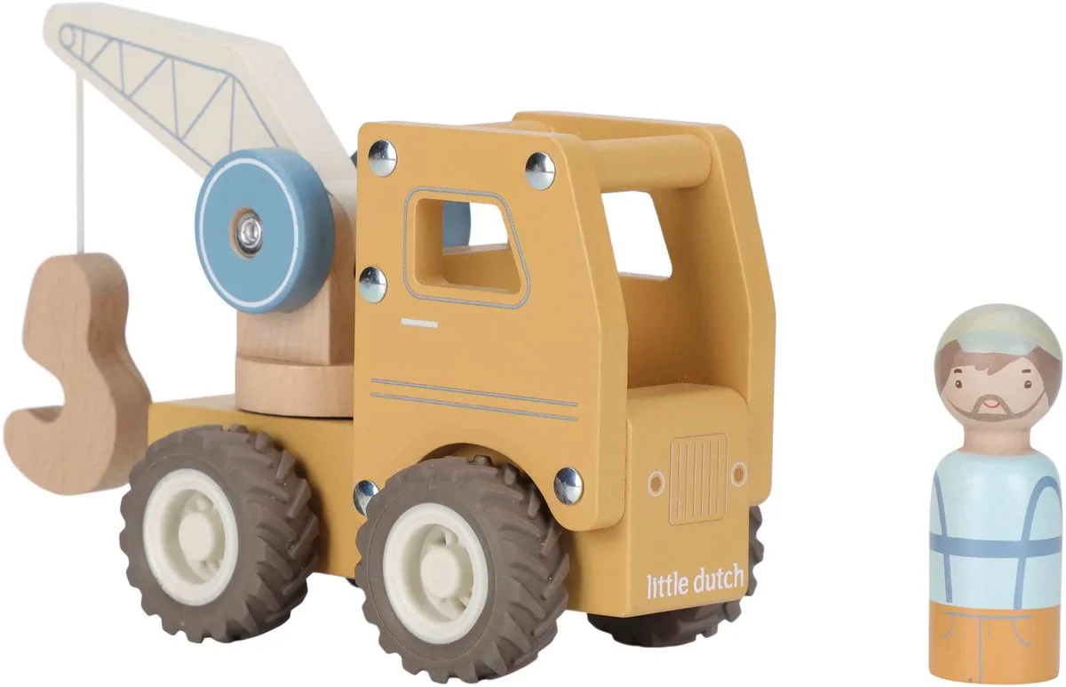Little Dutch kraanwagen LD2530. de Little Dutch en Multicolore – photo du produit