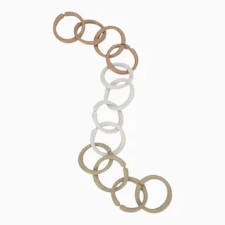 Little Loops Speelgoedringen by Little Dutch in Beige – product photo 2 of 2