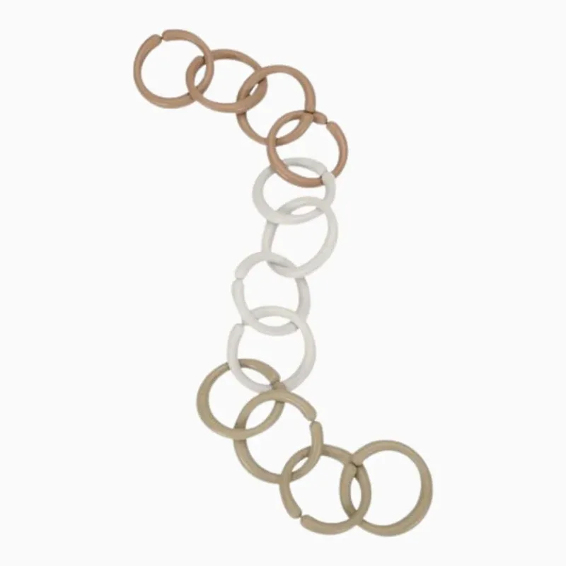 Little Loops Speelgoedringen by Little Dutch in Beige – product photo 2 of 2