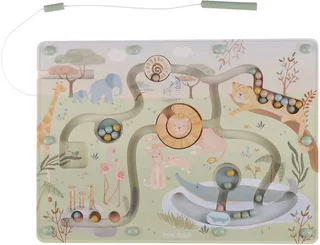 Magnetisch doolhof FSC - Safari Friends by Little Dutch in Green – product photo 1 of 4