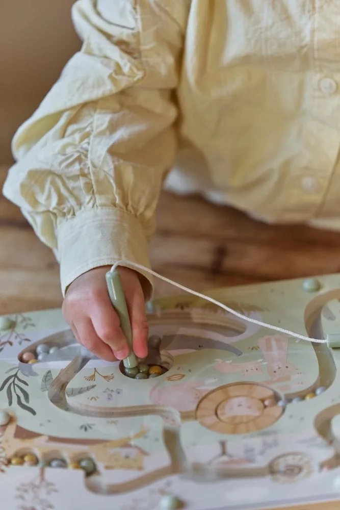 Magnetisch doolhof FSC - Safari Friends by Little Dutch in Green – product photo 3 of 4