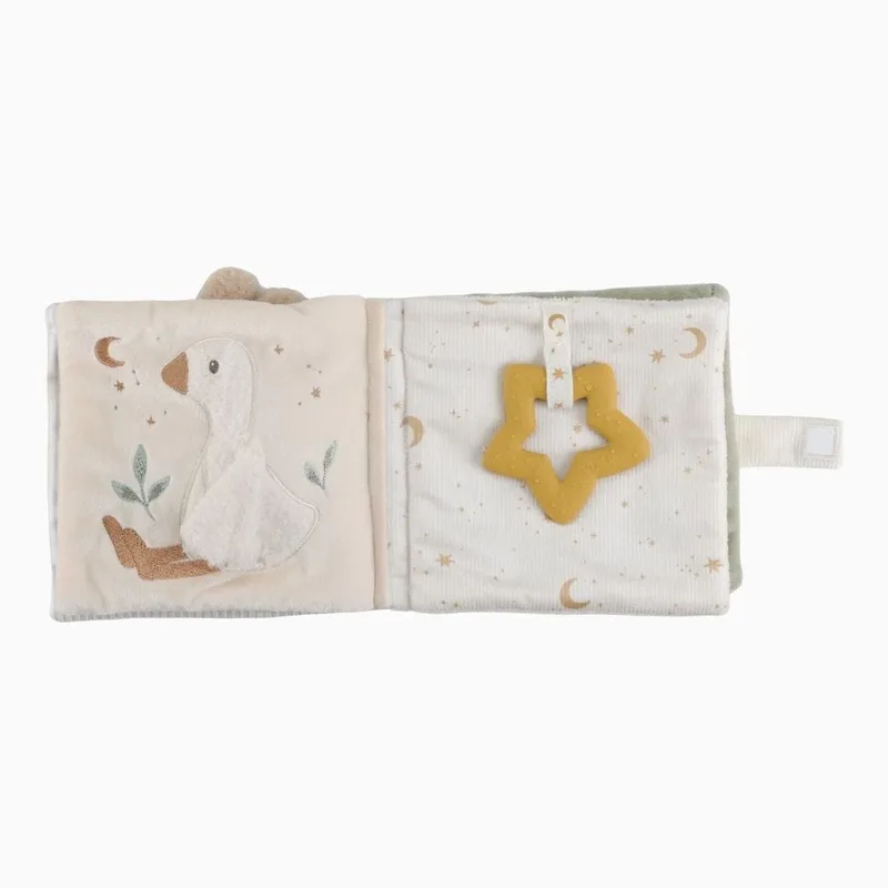 Newborn Naturals Activiteitenboekje van Little Dutch in Créme – productfoto 3 van 8