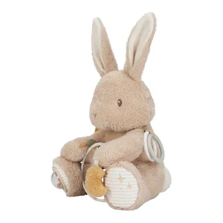 Newborn Naturals activity soft toy Baby Bunny by Little Dutch in Multicolour – product photo 2 of 4