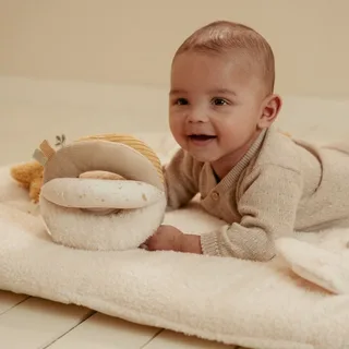 Newborn Naturals Grijpbal van Little Dutch in Wit – productfoto 3 van 3