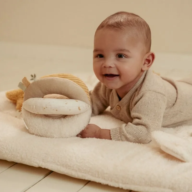 Newborn Naturals Grijpbal van Little Dutch in Wit – productfoto 3 van 3