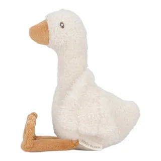 Newborn Naturals Knuffel Little Goose 17 cm van Little Dutch in Naturel – productfoto 2 van 3