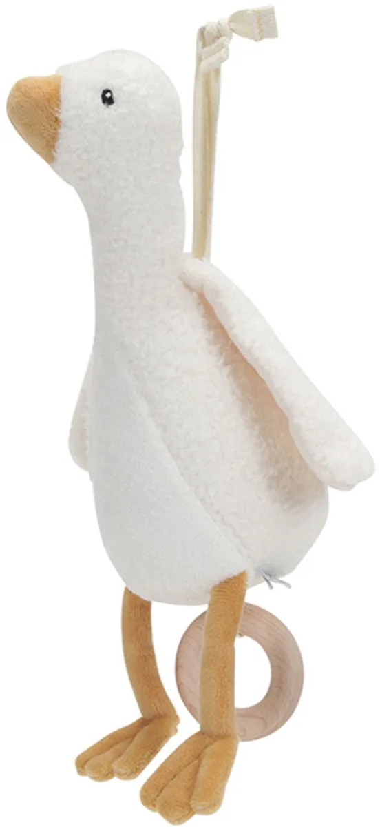 Newborn Naturals Muziekdoosje Little Goose från Little Dutch i Vit – produktbild 1 av 2