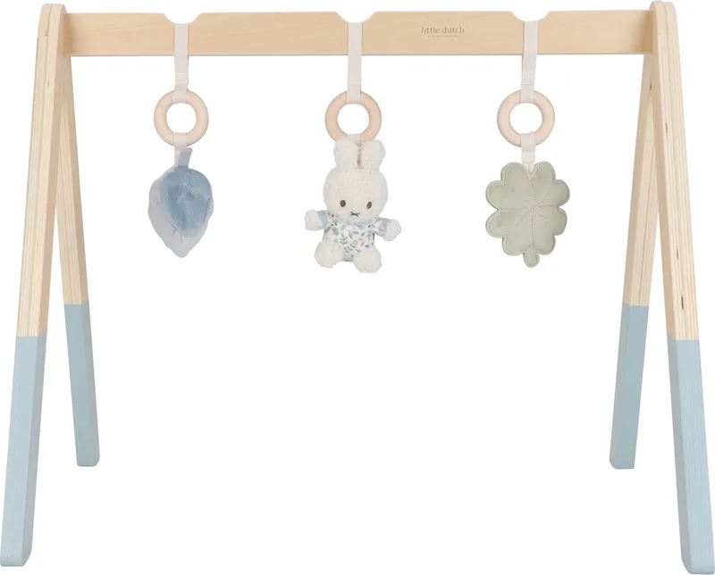 Nijntje x Little Dutch Babygym - Lucky Leaves fra Little Dutch i Blå – produktbillede
