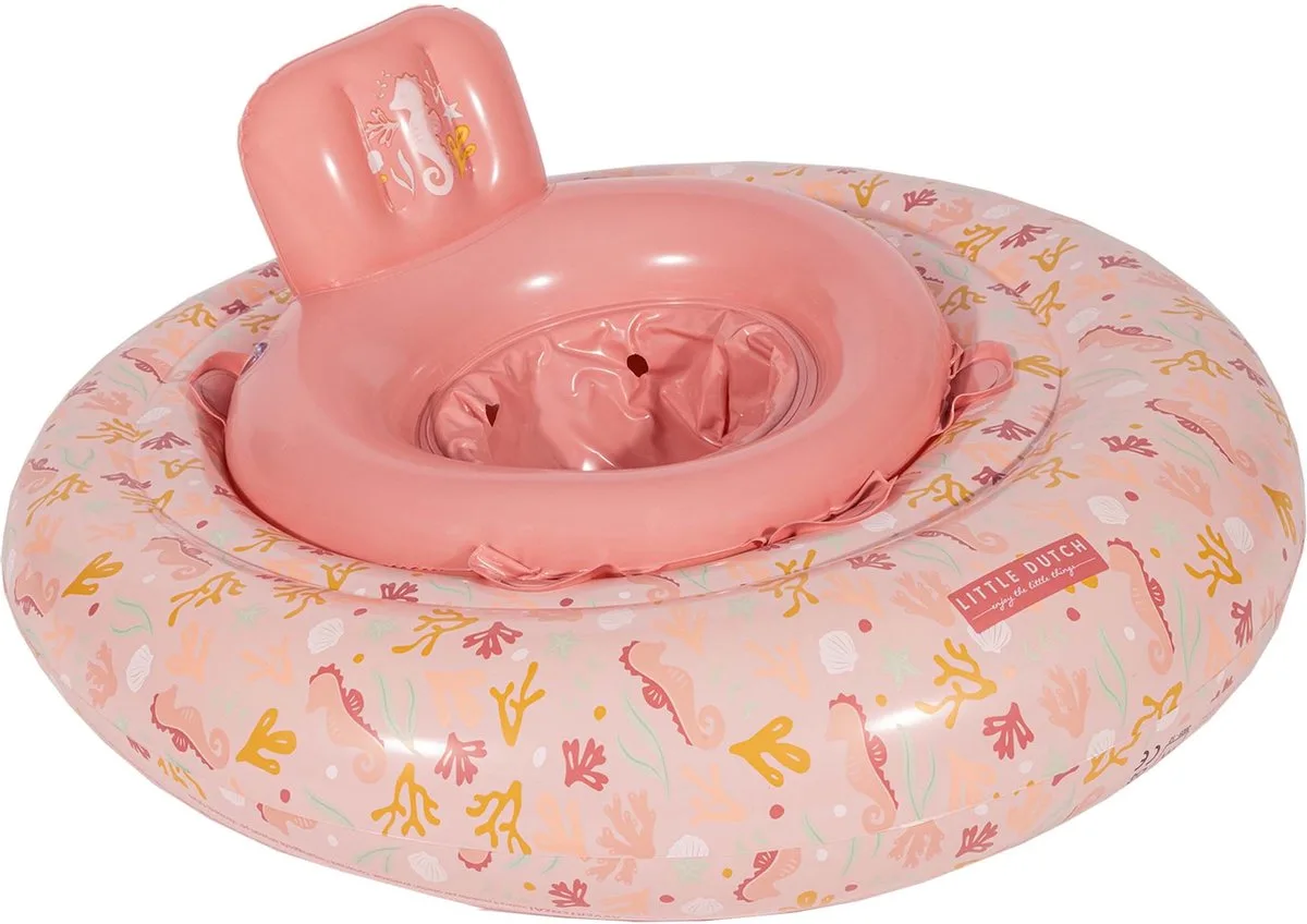 Ocean Dreams Babyfloat van Little Dutch in Roze – productfoto