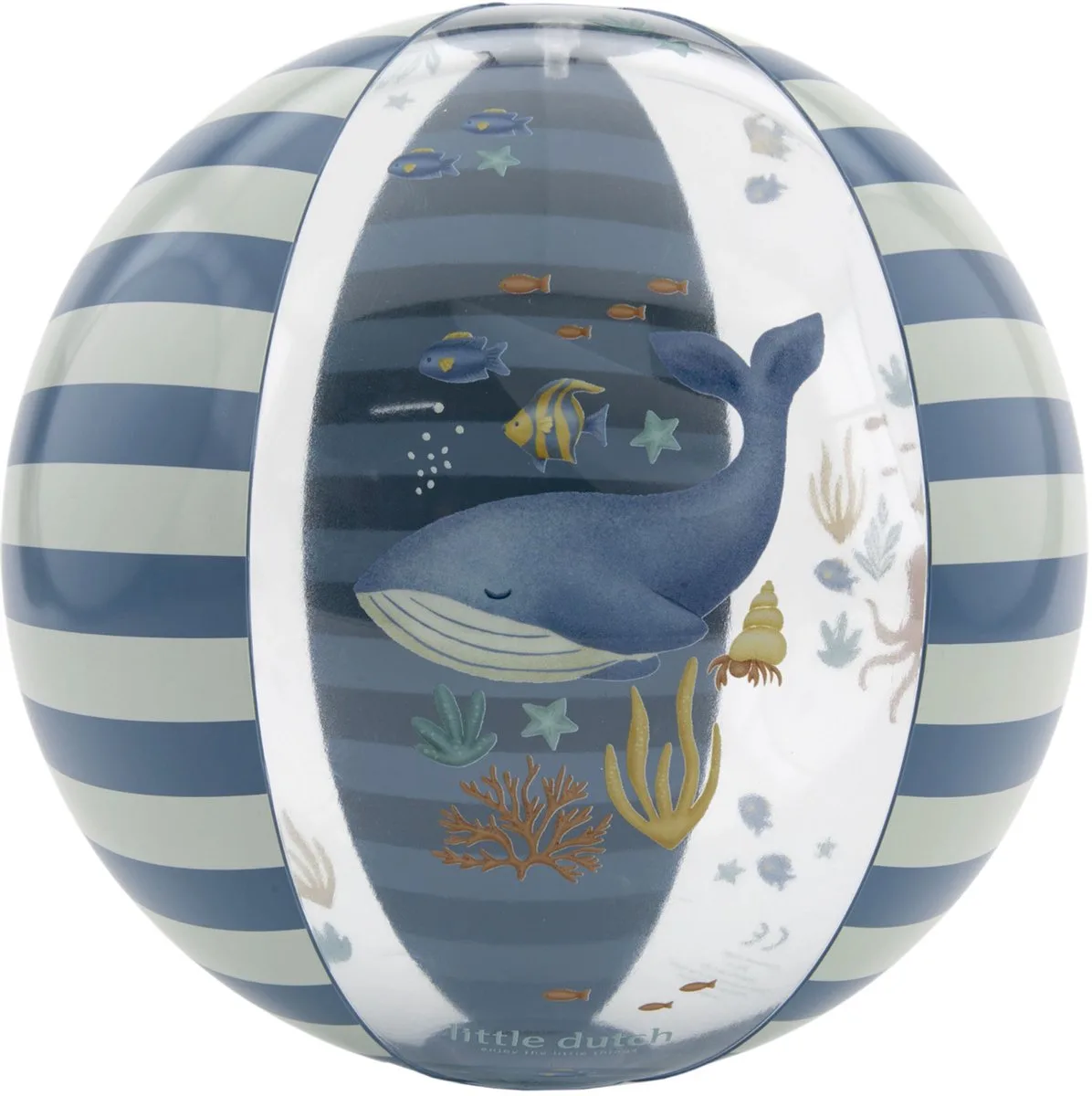 Ocean World Strandbal 35cm by Little Dutch in Blue – product photo