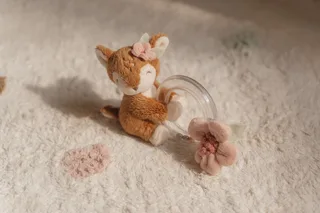 Ringrammelaar Hert - Fairy Garden by Little Dutch in Pink – product photo 3 of 3