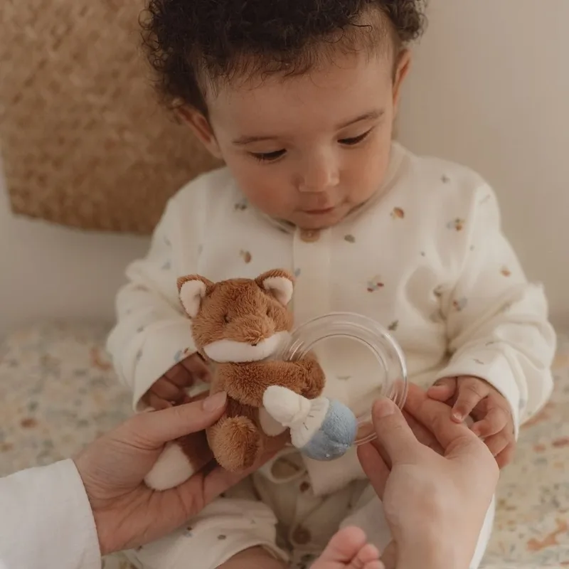 Ring rattle Fox, Forest Friends by Little Dutch in Brown – product photo 4 of 4