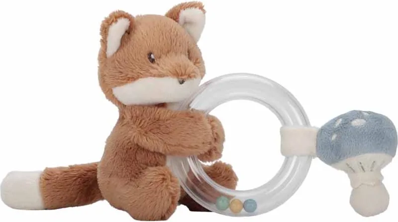 Ring rattle Fox, Forest Friends by Little Dutch in Brown – product photo 1 of 4